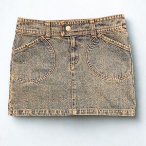 Vintage Mary Quant denim miniskirt